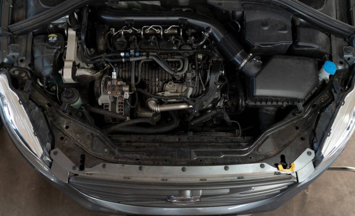 intercooler uszkodzony