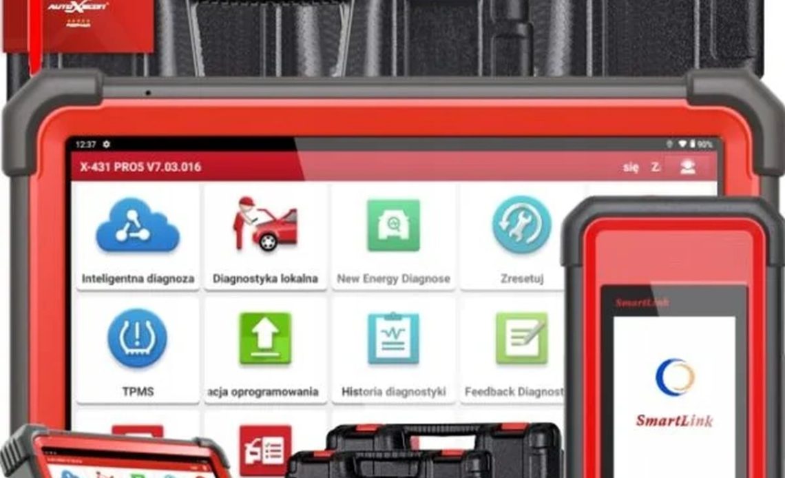 Komputer do diagnostyki Launch X431 PRO5 J2534 - snap diag