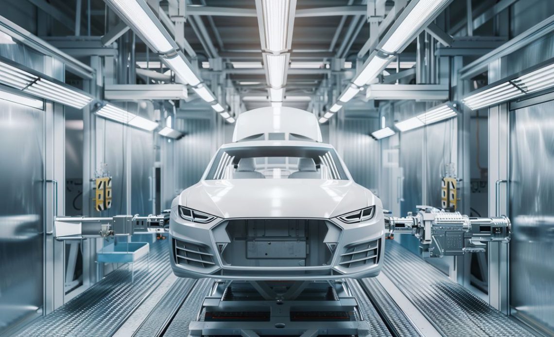 Lakiernia wymaga zasilania sprężonym powietrzem