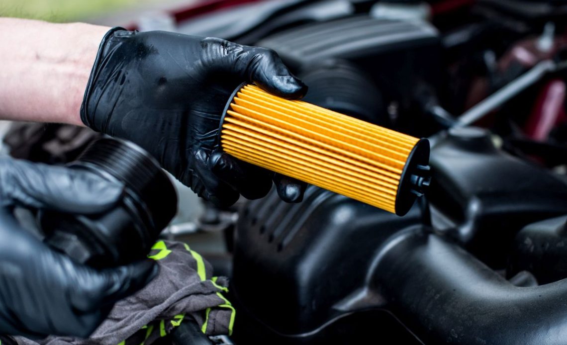 Wymiana filtra oleju